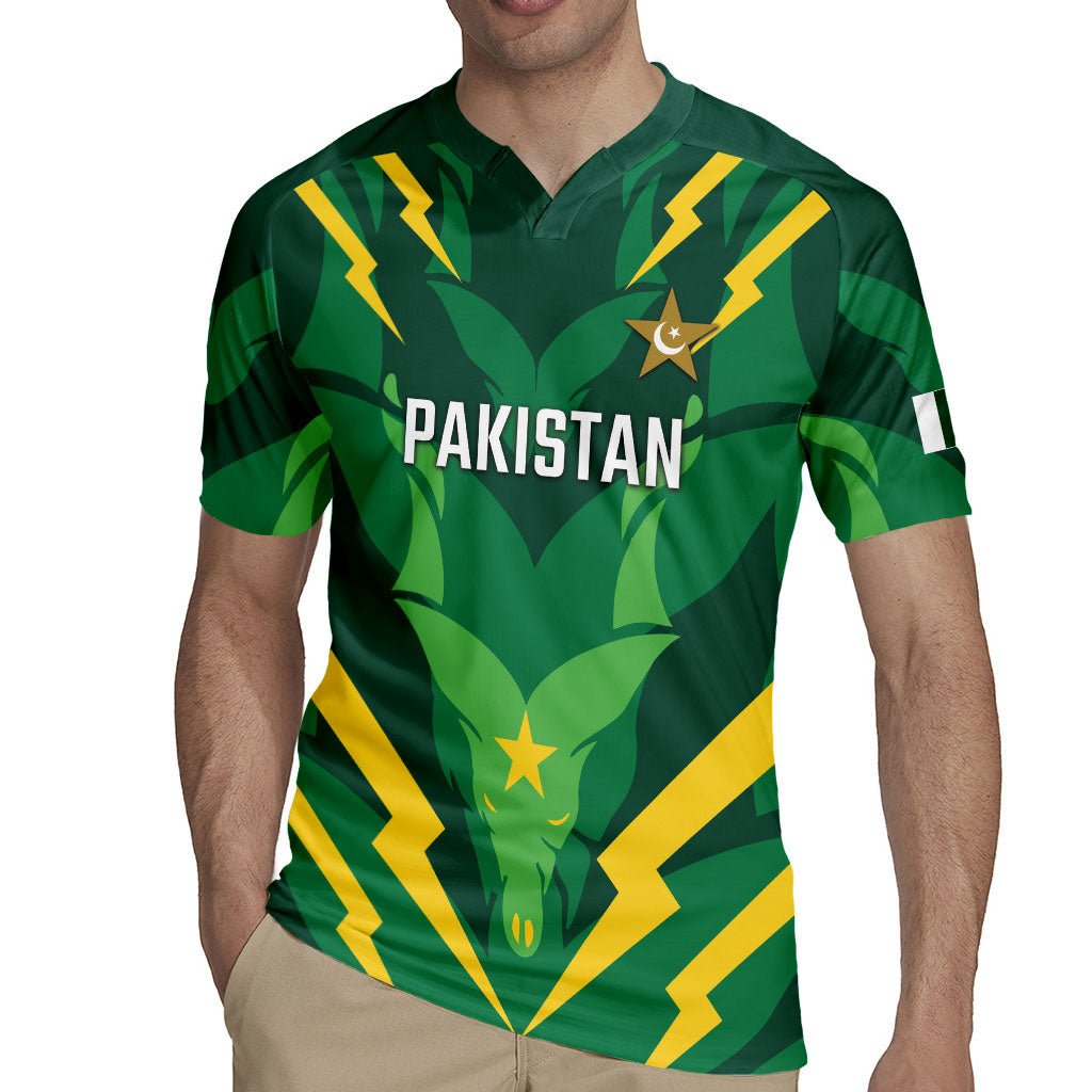 Custom Pakistan Cricket Rugby Jersey Markhor Spirit