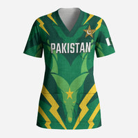 Custom Pakistan Cricket Scrub Top Markhor Spirit
