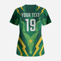 Custom Pakistan Cricket Scrub Top Markhor Spirit