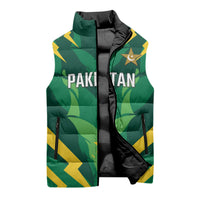 Custom Pakistan Cricket Sleeveless Puffer Jacket Markhor Spirit