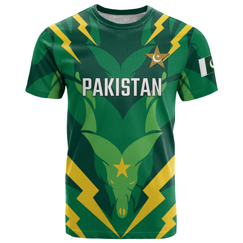 Custom Pakistan Cricket T Shirt Markhor Spirit