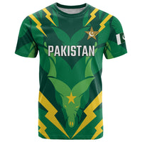 Custom Pakistan Cricket T Shirt Markhor Spirit
