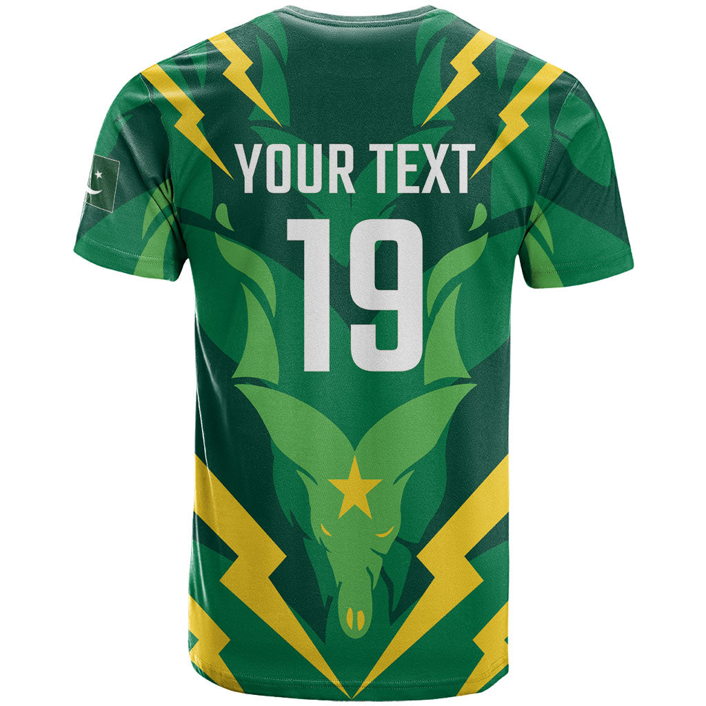 Custom Pakistan Cricket T Shirt Markhor Spirit