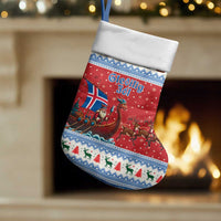 Iceland Viking Santa Christmas Stocking Funny Reindeer Norse Xmas - Wonder Print Shop