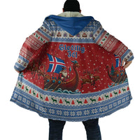 Iceland Viking Santa Christmas Cloak Funny Reindeer Norse Xmas - Wonder Print Shop