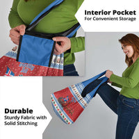 Iceland Viking Santa Christmas Grocery Bag Funny Reindeer Norse Xmas - Wonder Print Shop