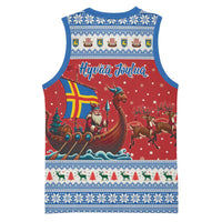 Aland Viking Santa Christmas Basketball Jersey Funny Reindeer Norse Xmas - Wonder Print Shop