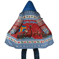 Aland Viking Santa Christmas Cloak Funny Reindeer Norse Xmas - Wonder Print Shop
