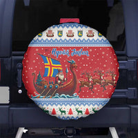 Aland Viking Santa Christmas Spare Tire Cover Funny Reindeer Norse Xmas - Wonder Print Shop