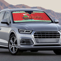 Wales Viking Santa Christmas Auto Sun Shade Funny Reindeer Norse Xmas - Wonder Print Shop