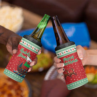 Wales Viking Santa Christmas 4 in 1 Can Cooler Tumbler Funny Reindeer Norse Xmas - Wonder Print Shop