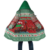Wales Viking Santa Christmas Cloak Funny Reindeer Norse Xmas - Wonder Print Shop