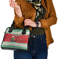 Wales Viking Santa Christmas Shoulder Handbag Funny Reindeer Norse Xmas - Wonder Print Shop