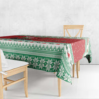 Wales Viking Santa Christmas Tablecloth Funny Reindeer Norse Xmas - Wonder Print Shop