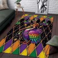 Pelican Mardi Gras Carnival Area Rug Fat Tuesday - Wonder Print Shop