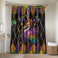 Pelican Mardi Gras Carnival Bathroom Set Fat Tuesday - Wonder Print Shop