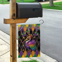Pelican Mardi Gras Carnival Garden Flag Fat Tuesday - Wonder Print Shop