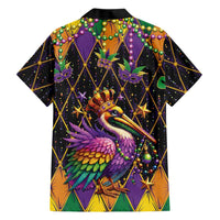 Pelican Mardi Gras Carnival Hawaiian Shirt Fat Tuesday - Wonder Print Shop