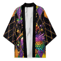 Pelican Mardi Gras Carnival Kimono Fat Tuesday - Wonder Print Shop