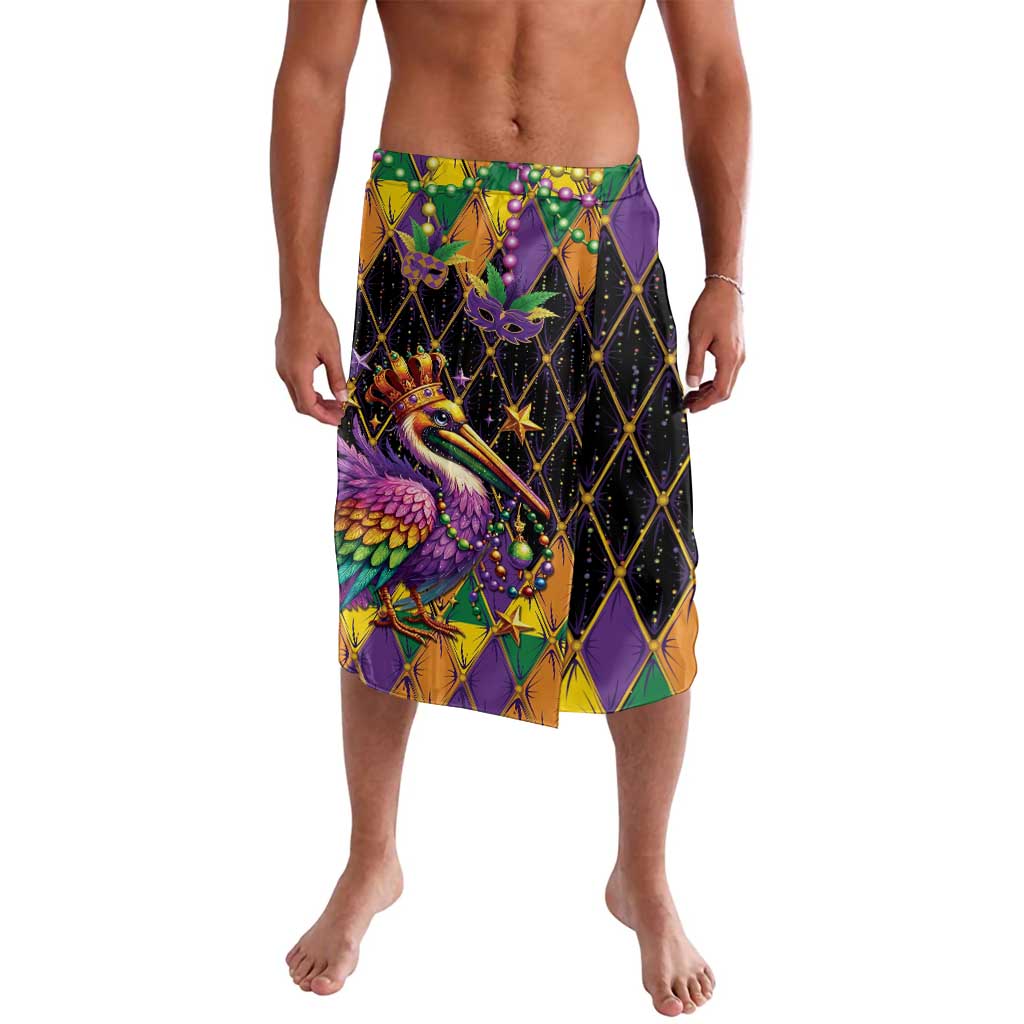 Pelican Mardi Gras Carnival Lavalava Fat Tuesday - Wonder Print Shop
