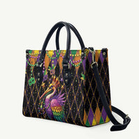 Pelican Mardi Gras Carnival Leather Bag Fat Tuesday - Wonder Print Shop