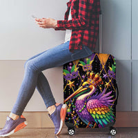 Pelican Mardi Gras Carnival Luggage Cover Fat Tuesday - Wonder Print Shop