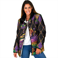 Pelican Mardi Gras Carnival Padded Jacket Fat Tuesday - Wonder Print Shop