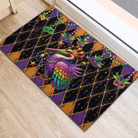 Pelican Mardi Gras Carnival Rubber Doormat Fat Tuesday - Wonder Print Shop