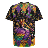 Pelican Mardi Gras Carnival Rugby Jersey Fat Tuesday - Wonder Print Shop