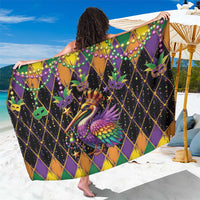 Pelican Mardi Gras Carnival Sarong Fat Tuesday - Wonder Print Shop