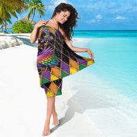 Pelican Mardi Gras Carnival Sarong Fat Tuesday - Wonder Print Shop