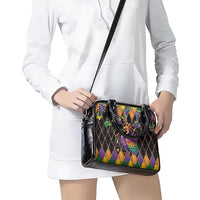 Pelican Mardi Gras Carnival Shoulder Handbag Fat Tuesday - Wonder Print Shop