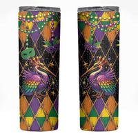 Pelican Mardi Gras Carnival Skinny Tumbler Fat Tuesday - Wonder Print Shop