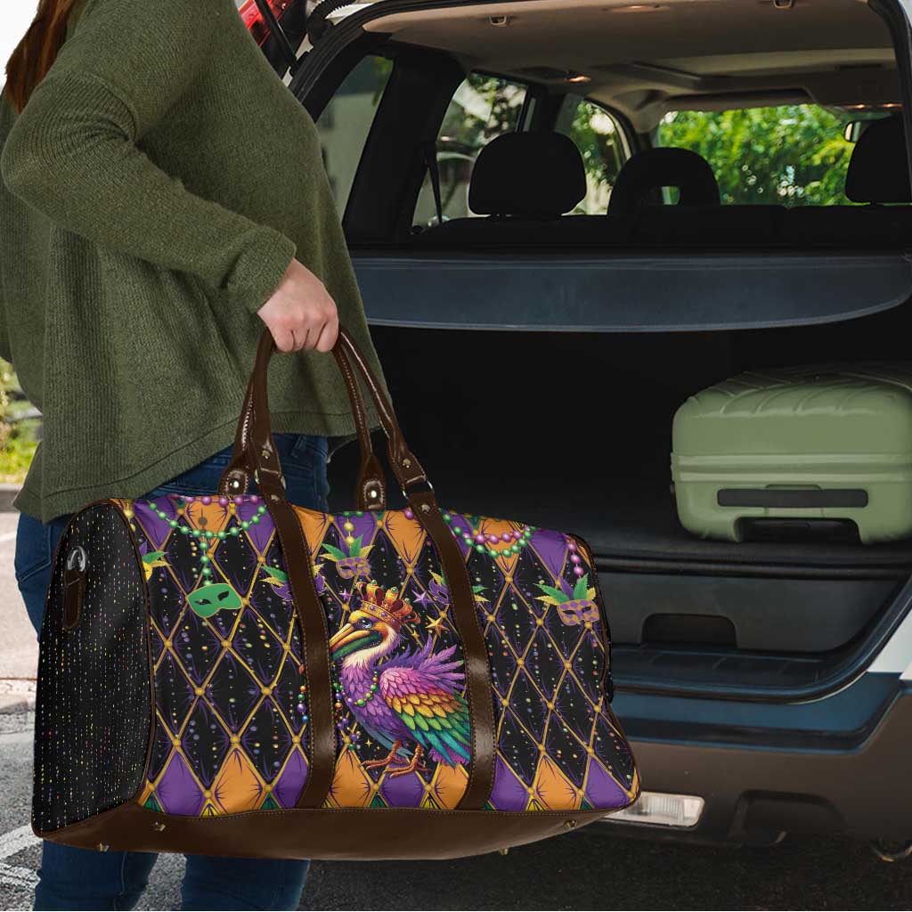 Pelican Mardi Gras Carnival Travel Bag Fat Tuesday - Wonder Print Shop