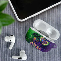 Mardi Gras Masquerade Mask AirPods Case NOLA Vibe - Wonder Print Shop