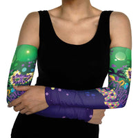Mardi Gras Masquerade Mask Arm Sleeves NOLA Vibe - Wonder Print Shop