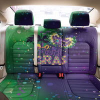 Mardi Gras Masquerade Mask Back Car Seat Cover NOLA Vibe - Wonder Print Shop
