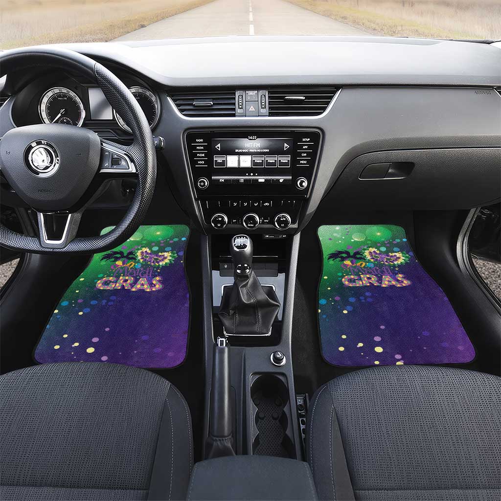 Mardi Gras Masquerade Mask Car Mats NOLA Vibe - Wonder Print Shop