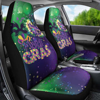 Mardi Gras Masquerade Mask Car Seat Cover NOLA Vibe - Wonder Print Shop