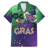 Mardi Gras Masquerade Mask Family Matching Mermaid Dress and Hawaiian Shirt NOLA Vibe - Wonder Print Shop