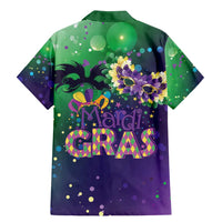 Mardi Gras Masquerade Mask Family Matching Mermaid Dress and Hawaiian Shirt NOLA Vibe - Wonder Print Shop