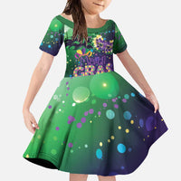 Mardi Gras Masquerade Mask Family Matching Tank Maxi Dress and Hawaiian Shirt NOLA Vibe - Wonder Print Shop