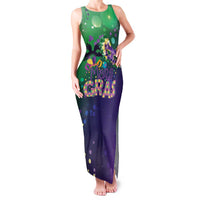 Mardi Gras Masquerade Mask Family Matching Tank Maxi Dress and Hawaiian Shirt NOLA Vibe - Wonder Print Shop