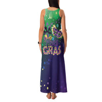 Mardi Gras Masquerade Mask Family Matching Tank Maxi Dress and Hawaiian Shirt NOLA Vibe - Wonder Print Shop