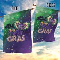 Mardi Gras Masquerade Mask Garden Flag NOLA Vibe - Wonder Print Shop