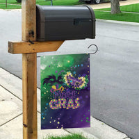 Mardi Gras Masquerade Mask Garden Flag NOLA Vibe - Wonder Print Shop