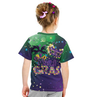 Mardi Gras Masquerade Mask Kid T Shirt NOLA Vibe - Wonder Print Shop
