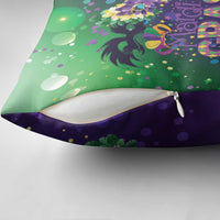Mardi Gras Masquerade Mask Pillow Cover NOLA Vibe - Wonder Print Shop