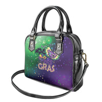Mardi Gras Masquerade Mask Shoulder Handbag NOLA Vibe - Wonder Print Shop