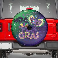 Mardi Gras Masquerade Mask Spare Tire Cover NOLA Vibe - Wonder Print Shop